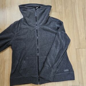 Calvin Klein Fleece jacket with cowl
